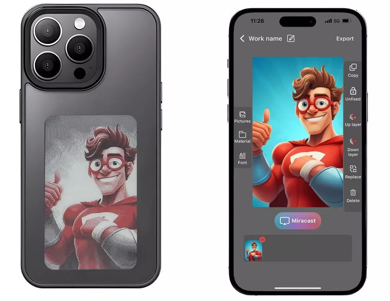 实佳墨水屏手机壳NFC解决方案 实佳墨水屏手机壳NFC解决方案