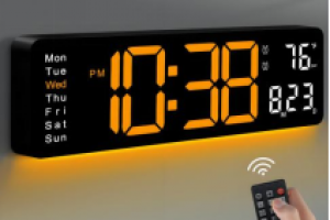 超薄数码管挂钟：技术革新与市场应用深度剖析